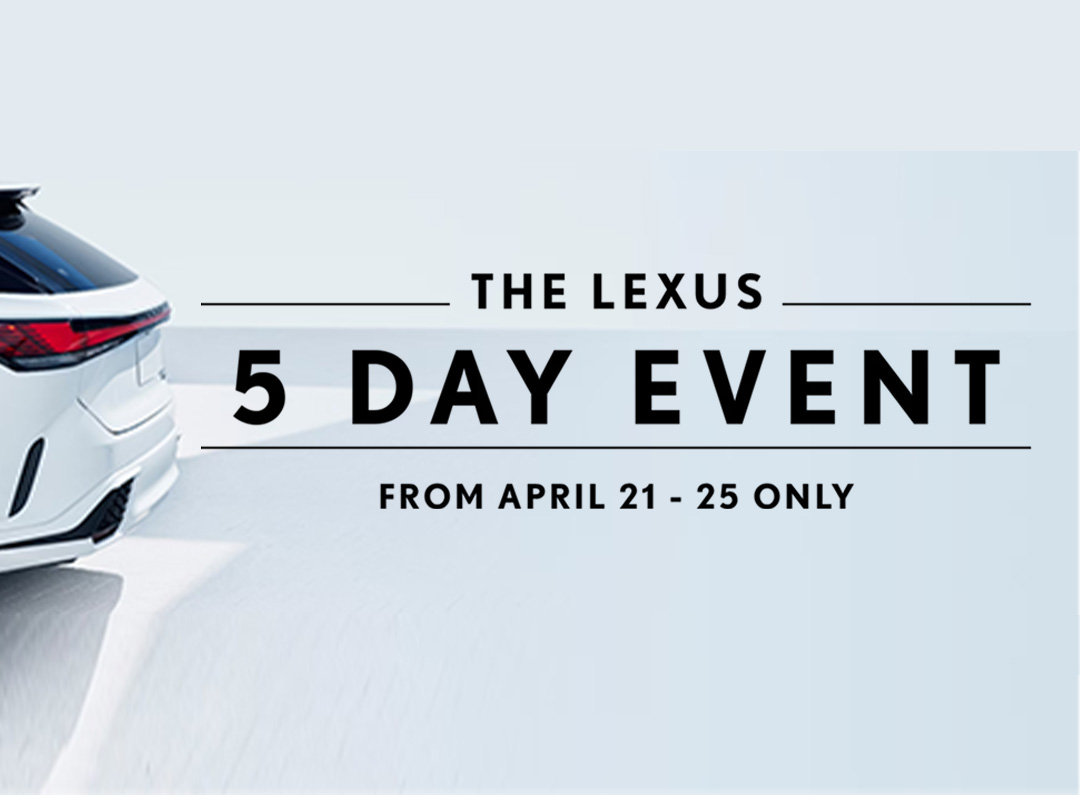 Lexus 5 Day Event