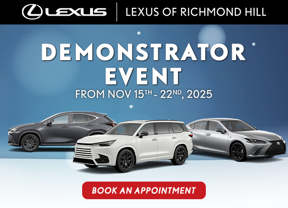 Demonstrator Event at Lexus of Richmond Hill