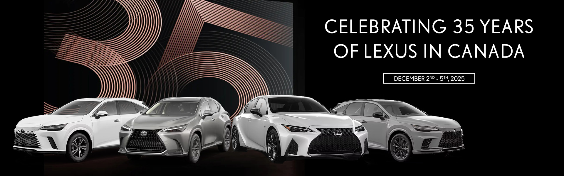 Celebrating 35 Years of Lexus in Canada at Lexus of Richmond Hill