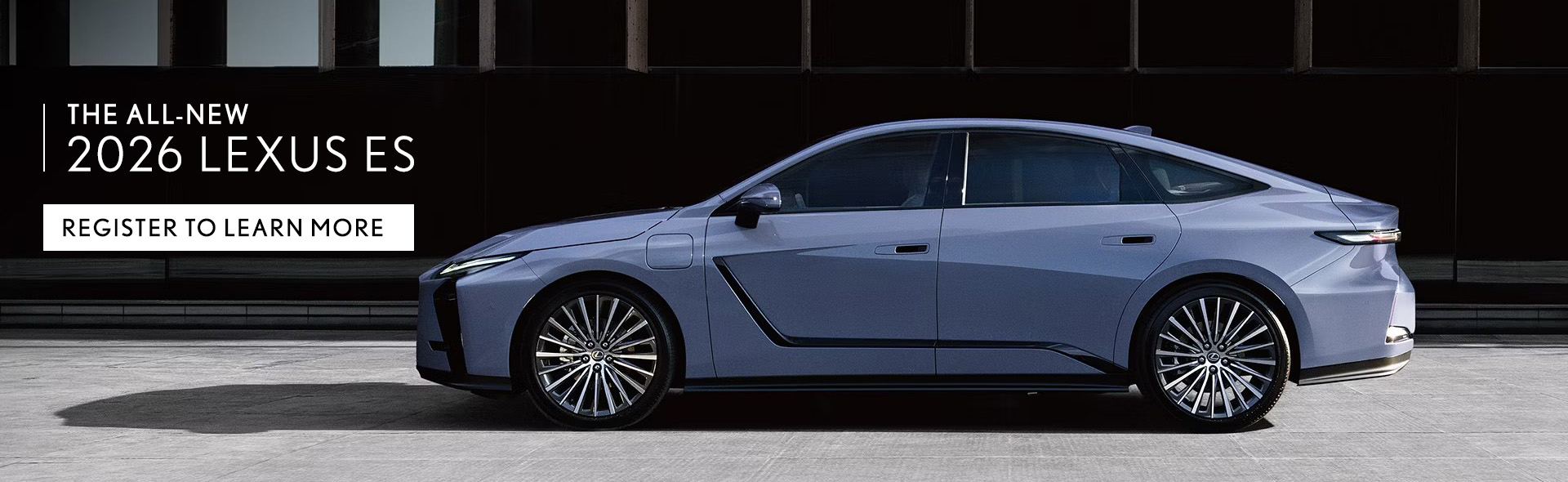 2026 Lexus ES EV Hero Image