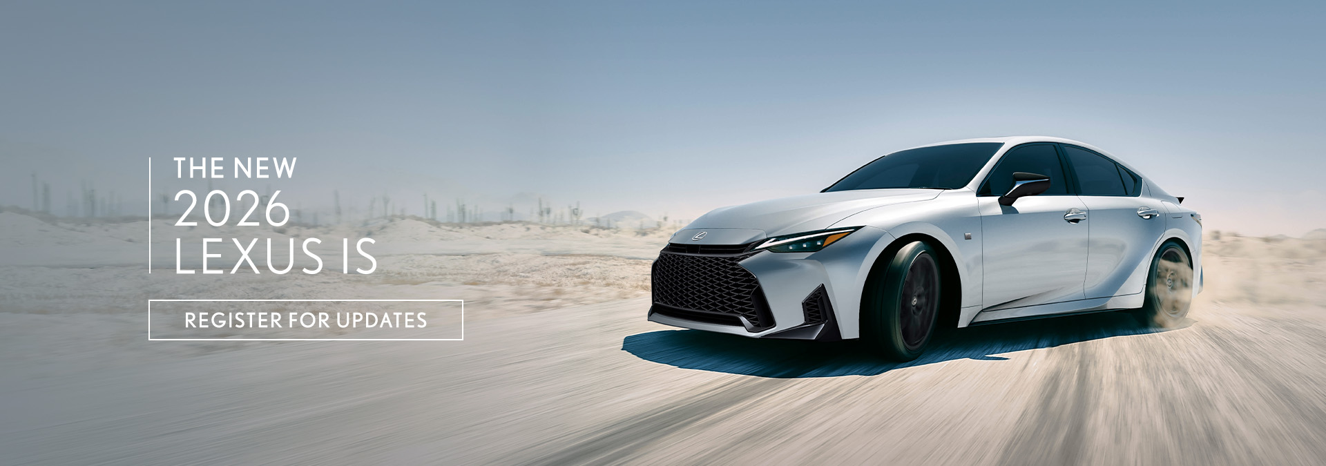2026 Lexus IS Hero Image